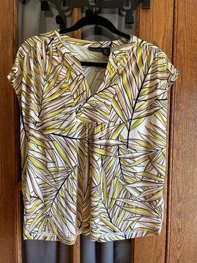 Tahari Planty Blouse M